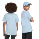 Adidas Camiseta Manga Corta Tee 160 Lifestyle de Niño Azul T M