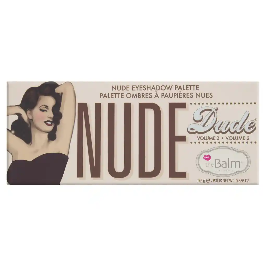 The Balm Sombras de Ojos Nude Dude Volume 2