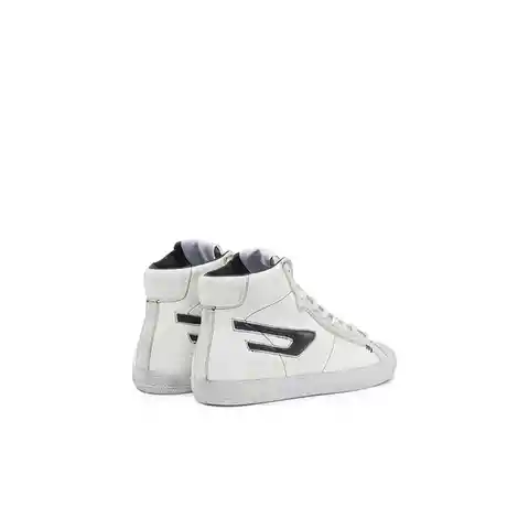 Diesel Tenis S-Leroji Mid Blanco Talla 9