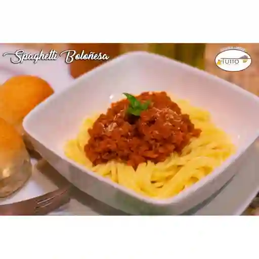 Spaghetti Boloñesa