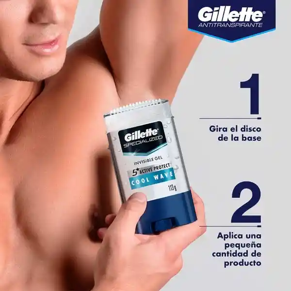 Gillette Desodorante en Gel Clear Cool Wave 5