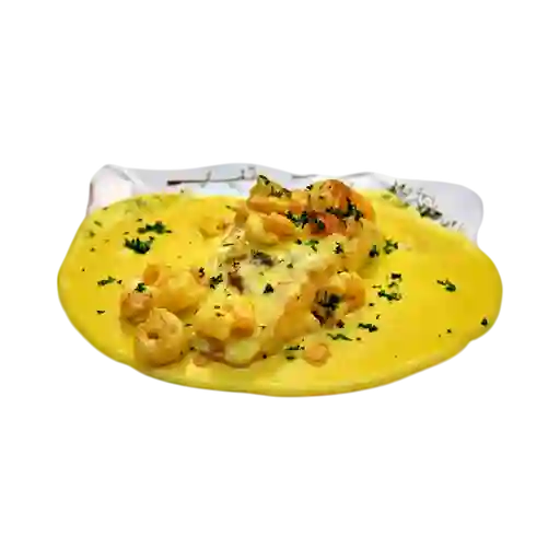 Salmón en Salsa de Camarones