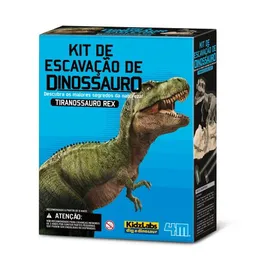 4M Set Didáctico Kidzlabs Excava el Esqueleto de un Trex