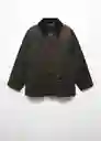 Abrigo Parka Niagara Khaki Talla XL Mujer Mango