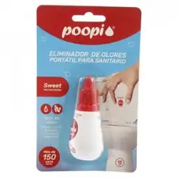 Poopi Eliminador Olores Sanitarios Sweet Frutos Rojo 15 mL
