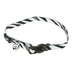 Pet Attire Collar Gato Zebra