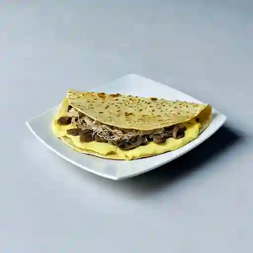 Quesadilla de Pollo y Champiñones