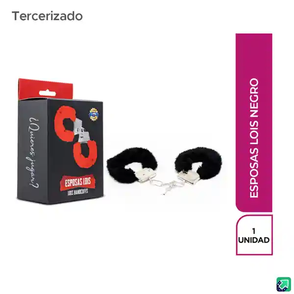 Pleasure Boutique Juego Erótico Esposas Lois Negro