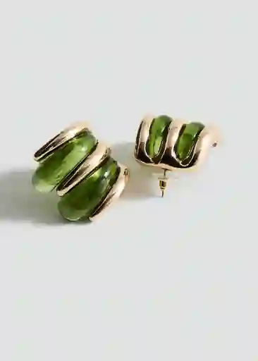 Pendientes Julieta Oro Talla 99 Mujer Mango