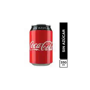 Coca Cola Lata Sin Azucar 330 ml