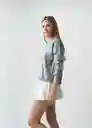 Saco Tejido Husky Mujer Gris S 483G013 Naf Naf