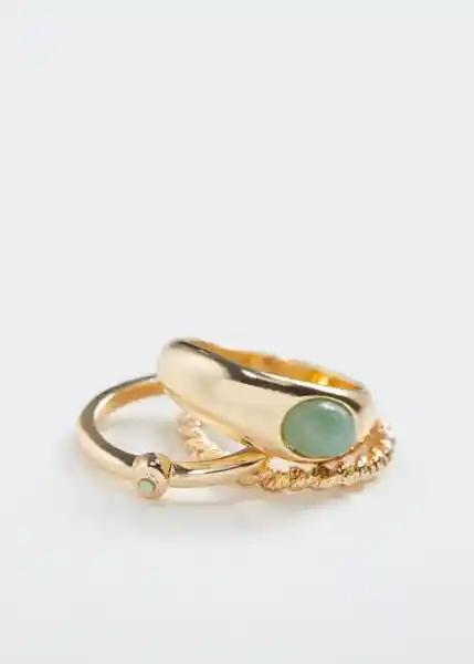 Pack Anillo Lugo Oro Talla 99 Teen Niñas Mango