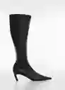 Botas Twenty Negro Talla 38 Mujer Mango