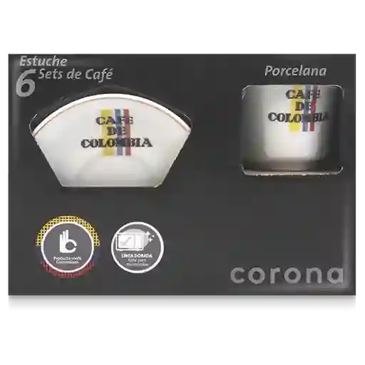 Corona Pocillo Café Ternos Colombia
