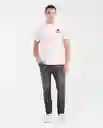 Camiseta Embroidered Masculino Rosa Nouveau Claro T M Chevignon