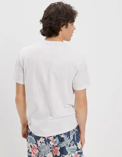 Camiseta Hombre Blanco Talla X-LARGE 400386118939 American Eagle