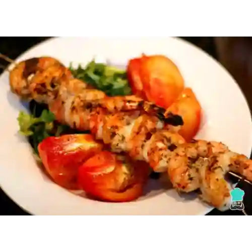 Brochetas de Camaron