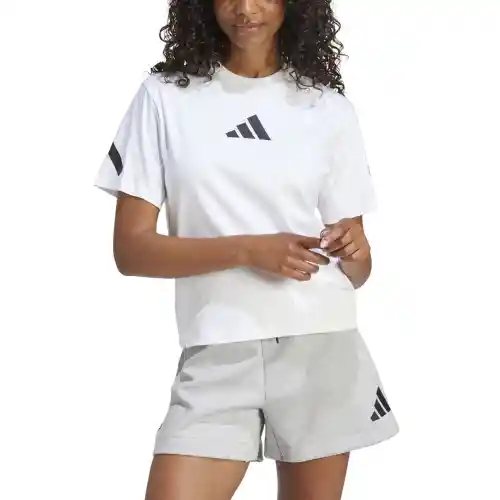 Adidas Camiseta W Z. N. E. Tee Manga Corta Mujer Blanco T S