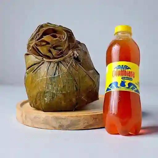 Combo Tamal Tolimense + Gaseosa Fría