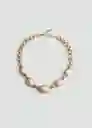 Collar Loretta Oro Talla 99 Mujer Mango