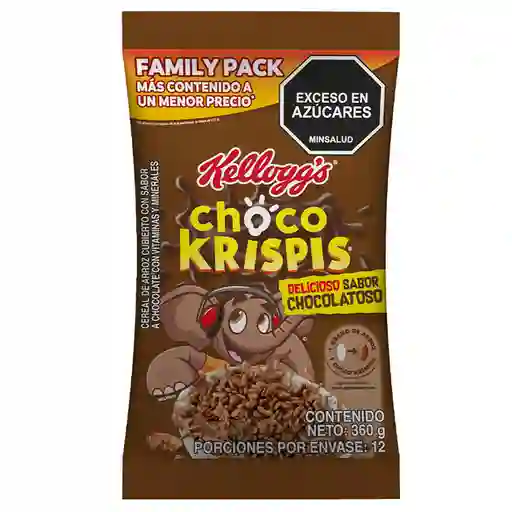 Choco Krispis Cereal Arroz Cubierto Chocolate