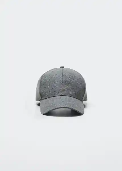 Gorra Baseball Gris Talla 99 Hombre Mango