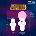 Toallas Nocturnas Largas Kotex Extra Protección 20 Und
