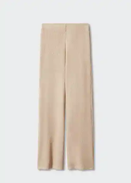 Pantalón Stilly Arena Talla XS Mujer Mango