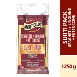 Monticello Pasta Surtida Larga 1250 g