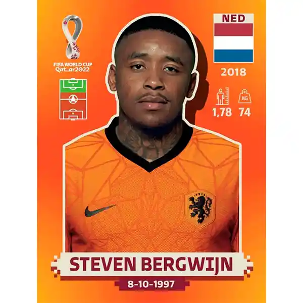 Ned 15 Steven Bergwijn