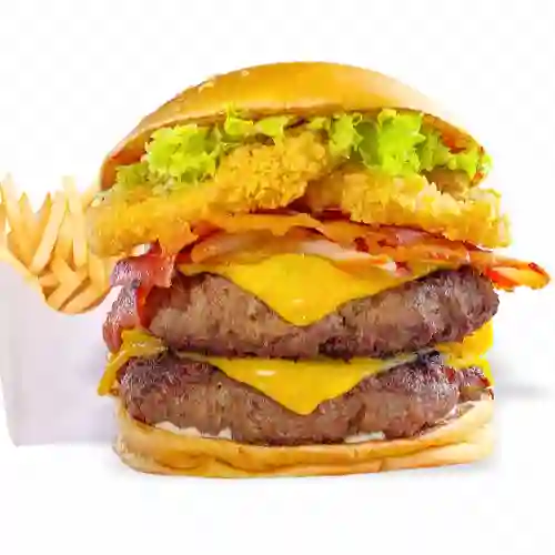 Combo Hamburguesa American Cheese