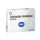 Mk Telmisartán / Amlodipino (80 mg/5 mg)