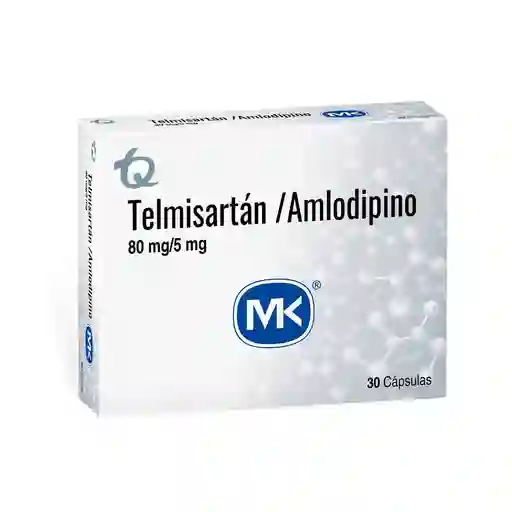 Mk Telmisartán / Amlodipino (80 mg/5 mg)