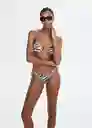 Top Bikini Marisa Off White Talla L Mujer Mango