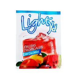 Light Yá Refresco Instantáneo Sabor a Frutas Tropicales