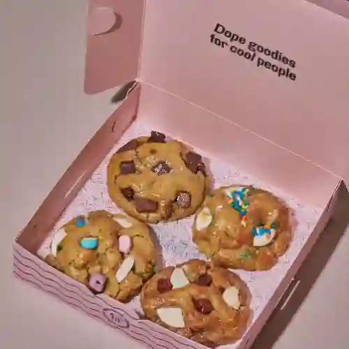 Caja de Galletas X4