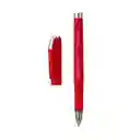Miniso Esfero De Gel Rojo Tinta Roja 0.7 Mm