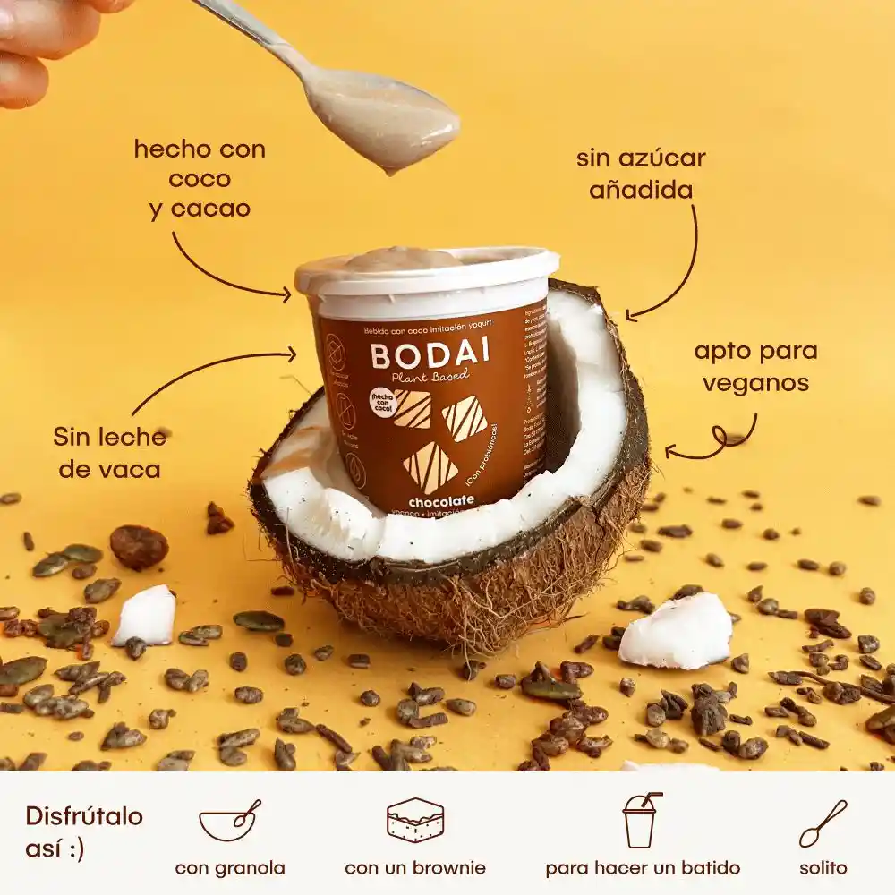 Bodai Postre de Chocolate Imitación Yogurt Yococo