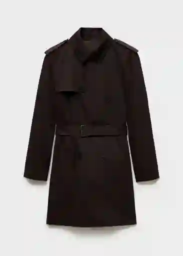 Chaqueta Parka Tango Chocolate Talla L Hombre Mango