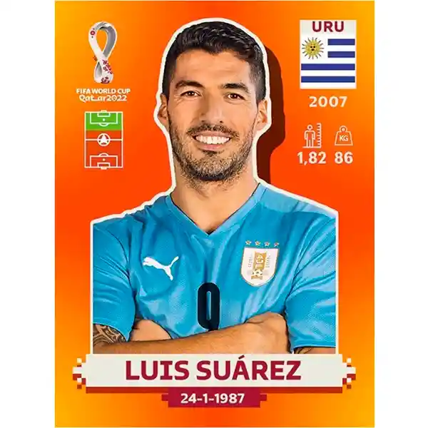 Uru 19 Luis Suárez