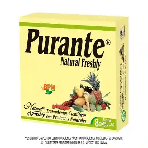 Natural Freshly Purante Laxante en Cápsulas