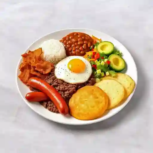 Bandeja Paisa Tradicional