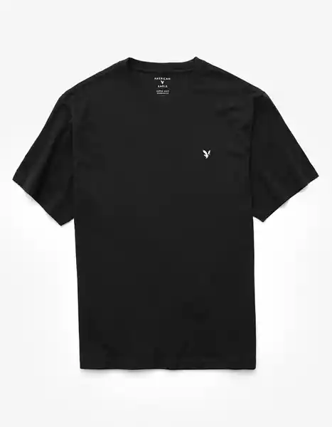 Camiseta Hombre Negro Talla MEDIUM 4339001 American Eagle