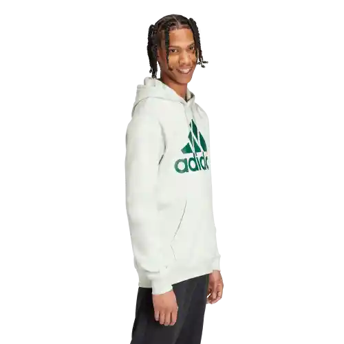 Adidas Buzo Hoodie Bl Fl de Tenis Lifestyle Hombre Verde T 9.5