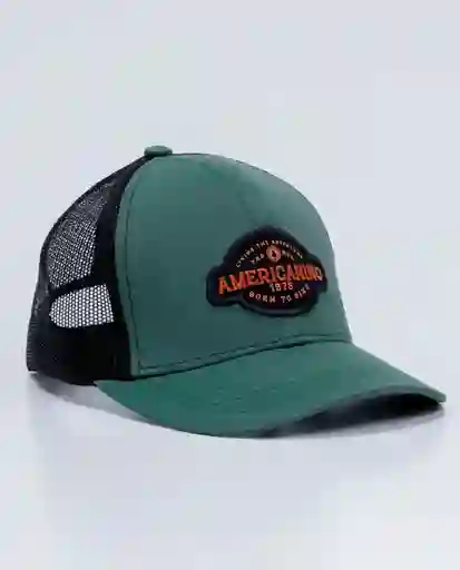 Gorra Hombre Verde Talla M 752F505 Americanino