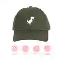 Gorra de Béisbol Bordada Dinosaurio Serie Verde Miniso