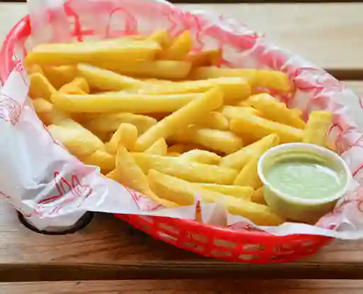 Papas a la Francesa y Salsa