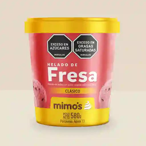 Litro De Fresa (helado Clasico)