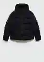 Abrigo Anorak Coli Navy Talla L Hombre Mango