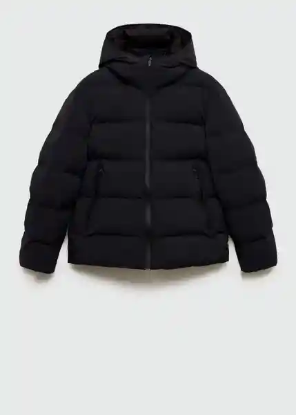 Abrigo Anorak Coli Navy Talla L Hombre Mango